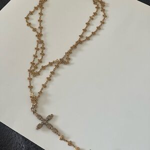 Chan Luu Gold Cross Necklace